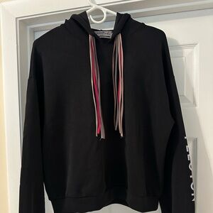 Peloton  polyester spandex hooded sweatshirt